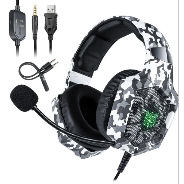 Fone de Ouvido Gamer | ONIKUMA K8 | Microfone | PC | Mobile | PS4 | Xbox | Nintendo Switch