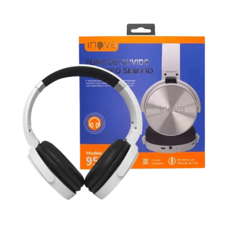 Fone de Ouvido Sem Fio | Bluetooth 950BT | Inova | Wireless