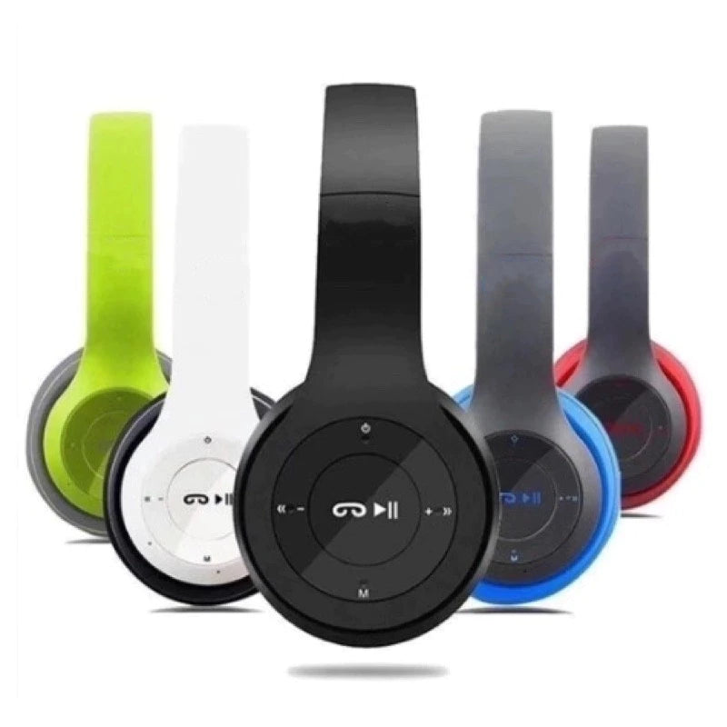 Fone P47 | Headphone Sem Fio Estéreo | Redução de Ruído | Bluetooth 5.0 | Universal