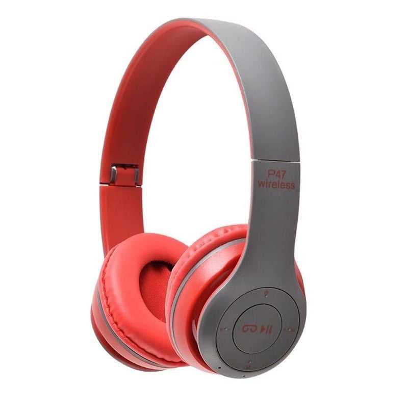 Fone P47 | Headphone Sem Fio Estéreo | Redução de Ruído | Bluetooth 5.0 | Universal