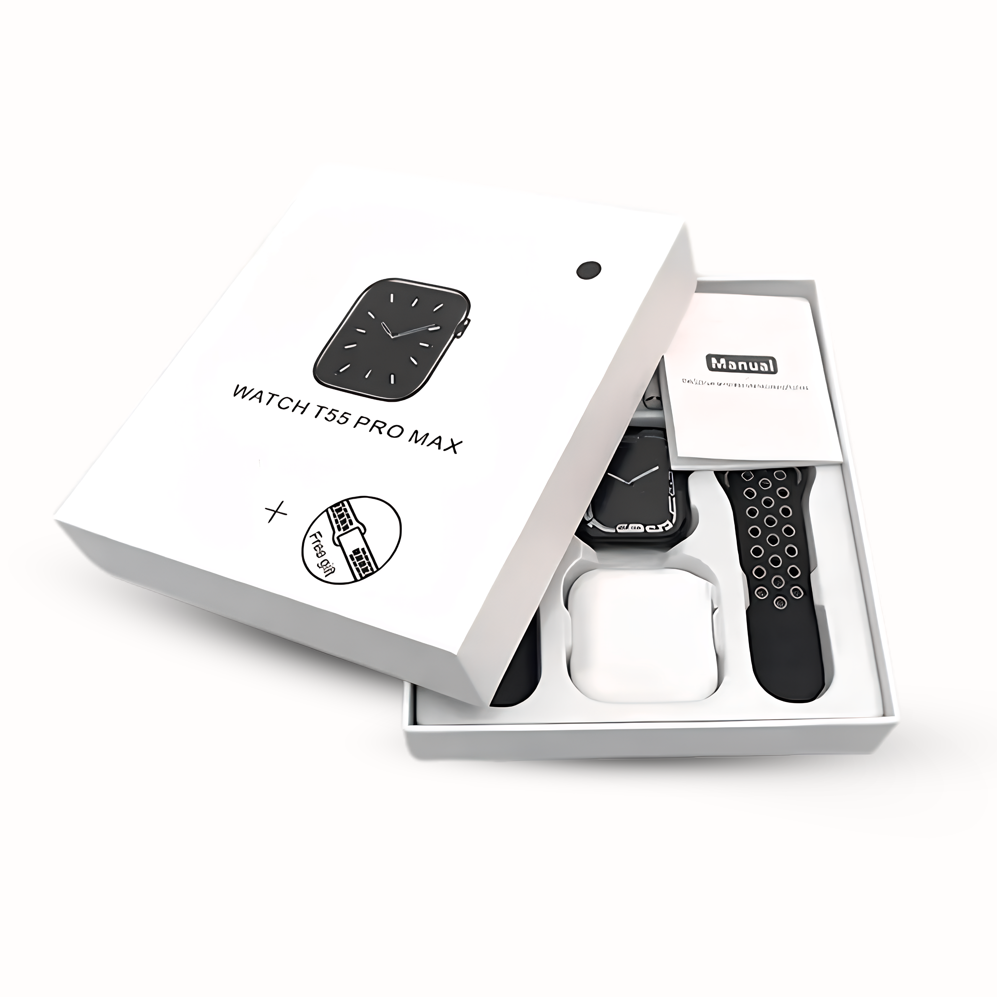 Relógio Inteligente T55 Pro Max + Fone - Frete Grátis SP