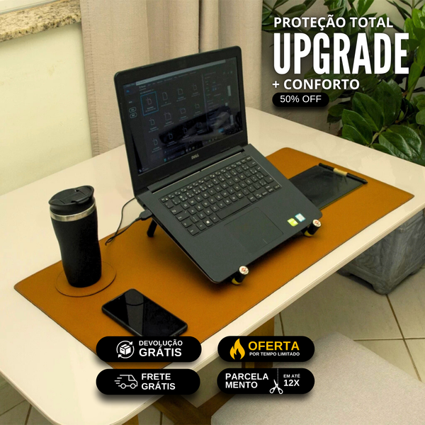 DeskPad Premium 100x47cm – Proteção e Precisão | Gamer e Home Office