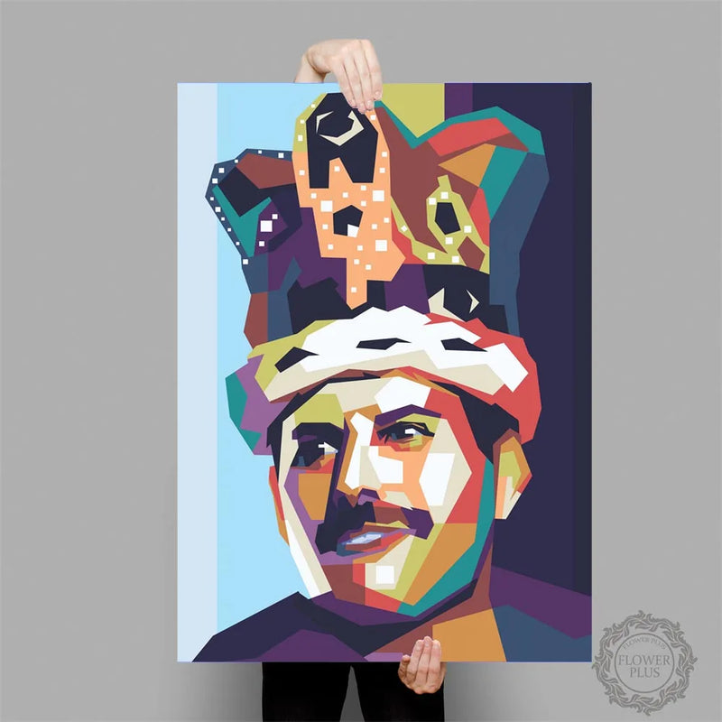 Pôster de Arte Freddie Mercury