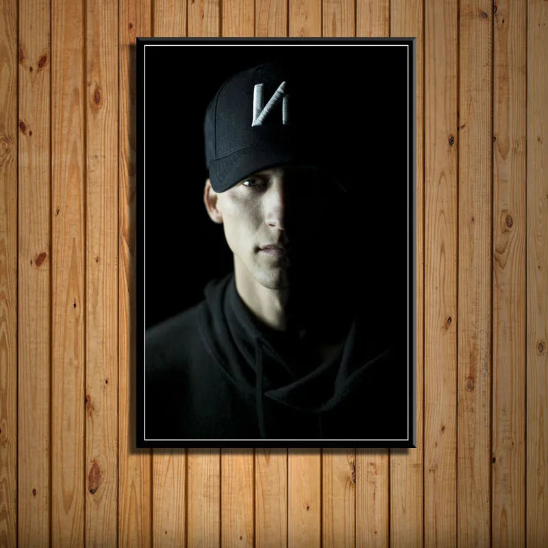Arte de Pintura - Pôster e Impressões do Rapper Americano de Hip Hop