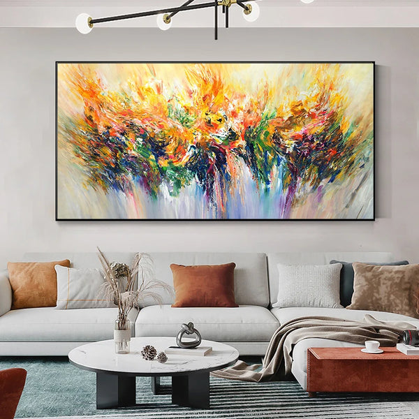 Pintura - Pôsteres Coloridos para Decoração de Sala