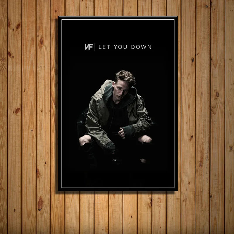 Arte de Pintura - Pôster e Impressões do Rapper Americano de Hip Hop