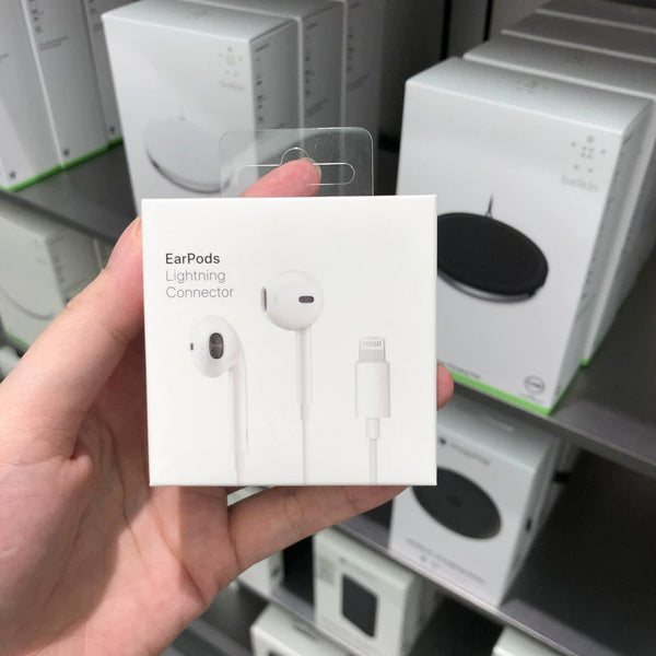 Fone de Ouvido Original e Genuíno Pro Max com Headphone Plano para Apple