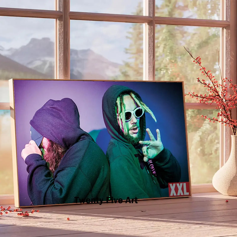 Quadro Suicide Boys/ Arte para Decoração Moderna