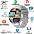 Watch 4 Pro: Smartwatch com GPS/ NFC e chamadas Bluetooth