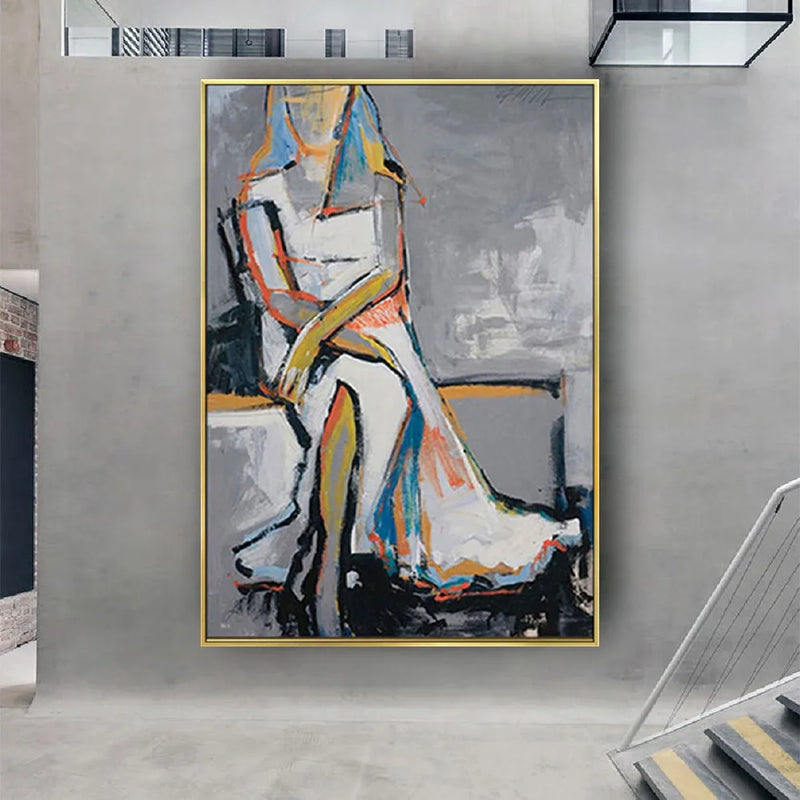 Pinturas a Óleo Feitas à Mão de Obras Famosas de Picasso