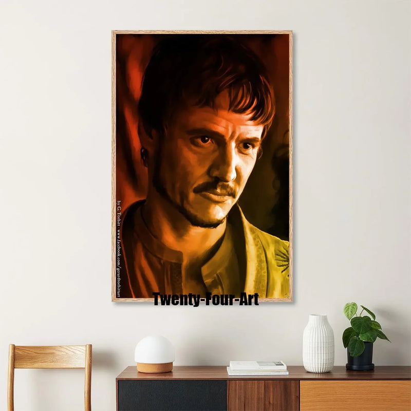 Quadro em Lona Oberyn Martell/ Arte de Parede/ Decoração Moderno