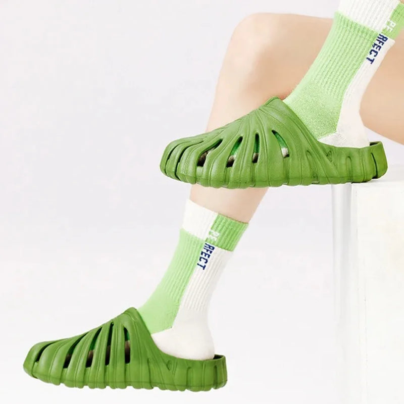 Chinelos com Plataforma, Divertidos, Verão, para Casa e Praia
