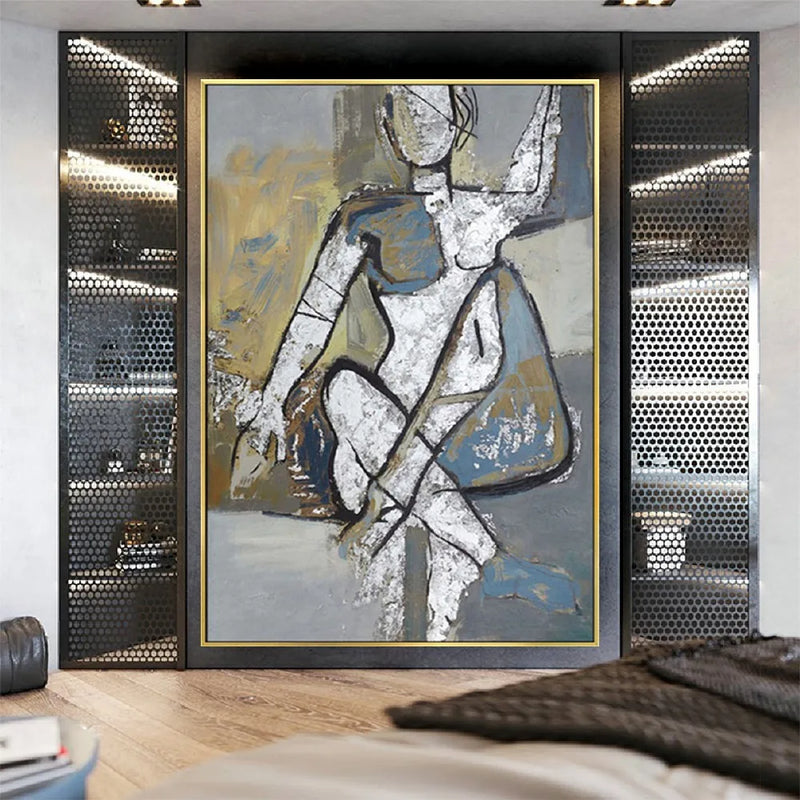 Pinturas a Óleo Feitas à Mão de Obras Famosas de Picasso