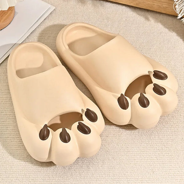 Chinelos para Casa, Gato e Urso, Antiderrapantes, Casual