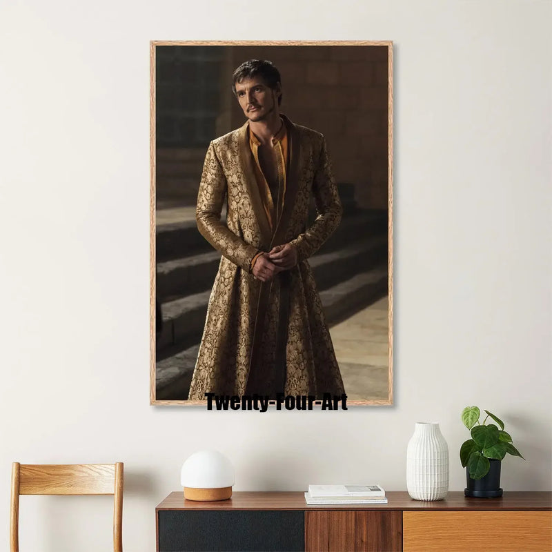Quadro em Lona Oberyn Martell/ Arte de Parede/ Decoração Moderno