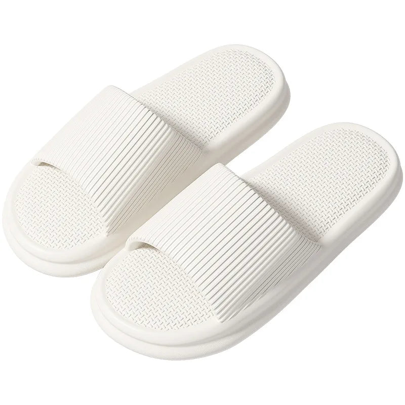 Chinelos Femininos, Plataforma Grossa, Solado Antiderrapante, Ideais para o Verão e Uso Interno