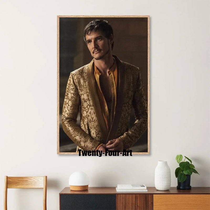Quadro em Lona Oberyn Martell/ Arte de Parede/ Decoração Moderno