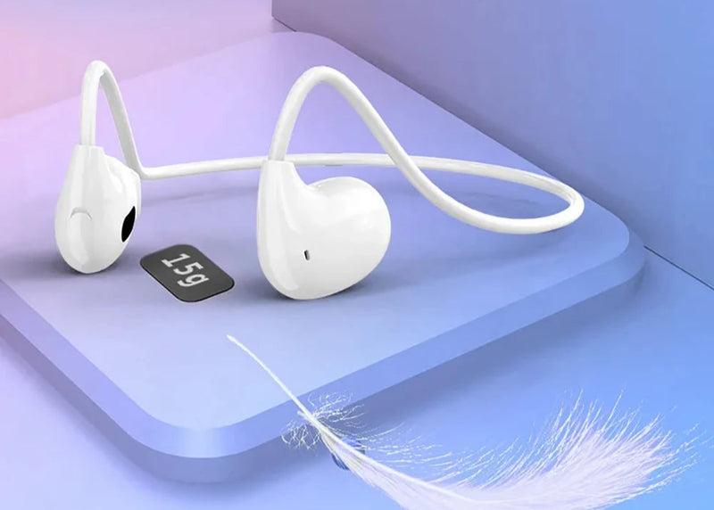 Fones Bluetooth Esportivos Sem Fio com Touch, HiFi e Microfone