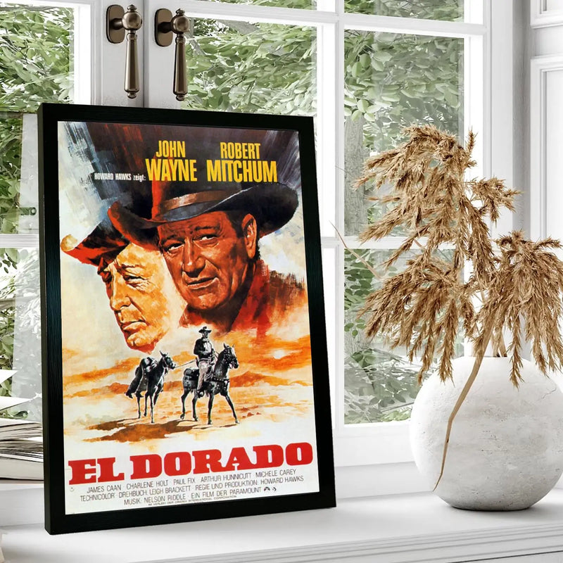 Quadro John Wayne: Arte para Decoração de Sala
