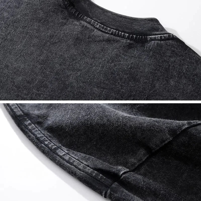Camisa Grunge Goth para Homens Estética Solta Unissex