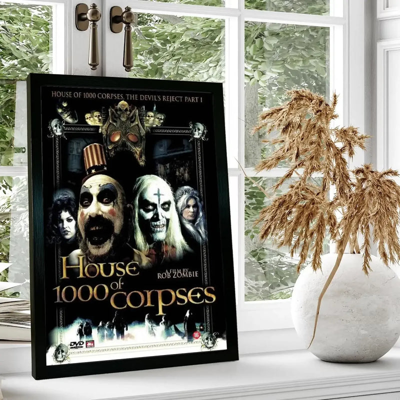 Quadro "House of 1000 Corpses"/ Arte para Decoração Moderna.