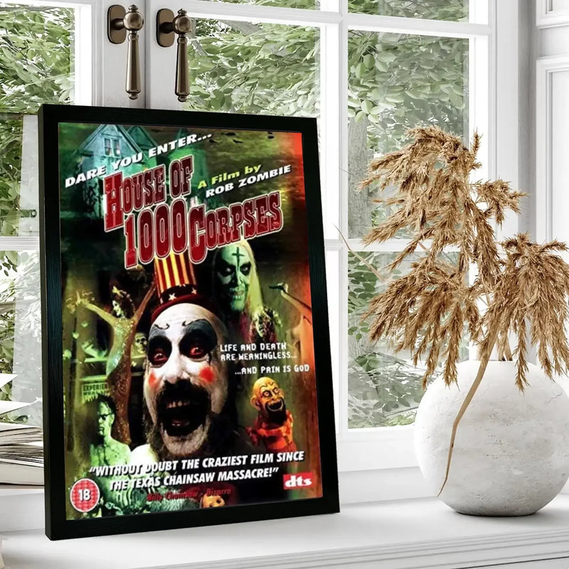 Quadro "House of 1000 Corpses"/ Arte para Decoração Moderna.