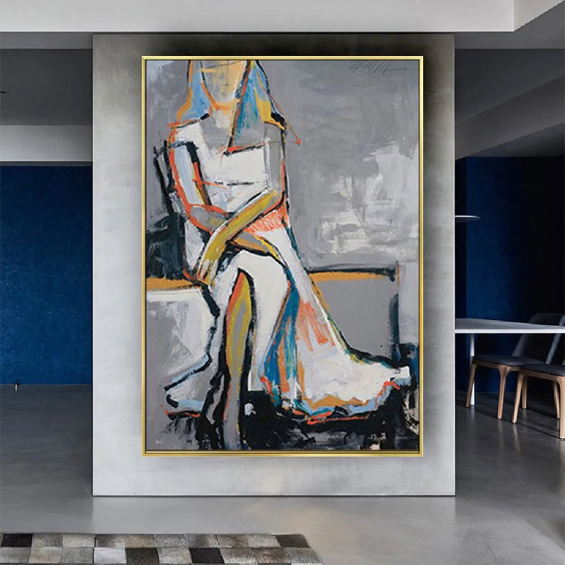 Pinturas a Óleo Feitas à Mão de Obras Famosas de Picasso