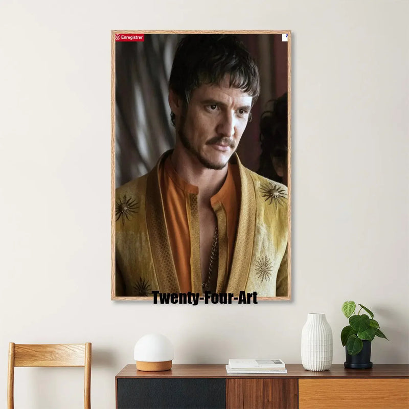 Quadro em Lona Oberyn Martell/ Arte de Parede/ Decoração Moderno