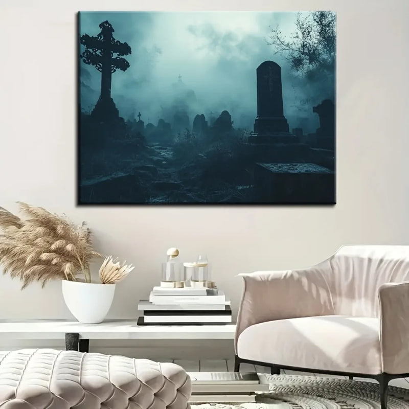 Quadro tela temática de Halloween/ Pintura decorativa