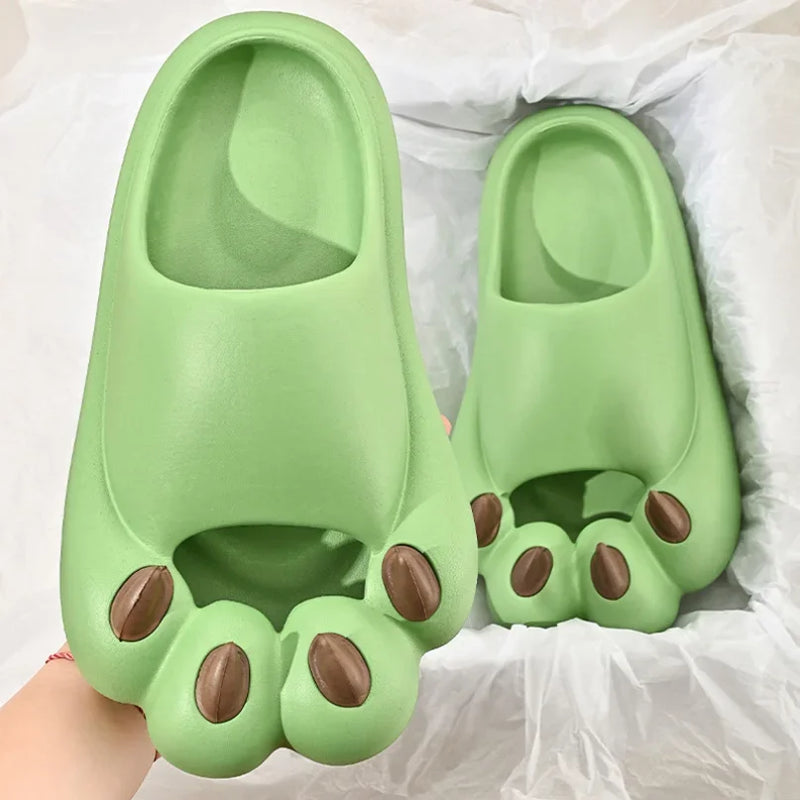 Chinelos para Casa, Gato e Urso, Antiderrapantes, Casual