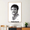 Quadro em Lona Oberyn Martell/ Arte de Parede/ Decoração Moderno