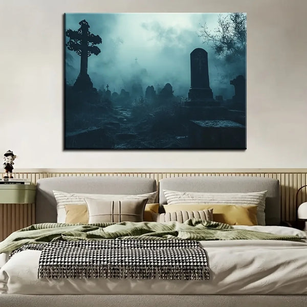 Quadro tela temática de Halloween/ Pintura decorativa