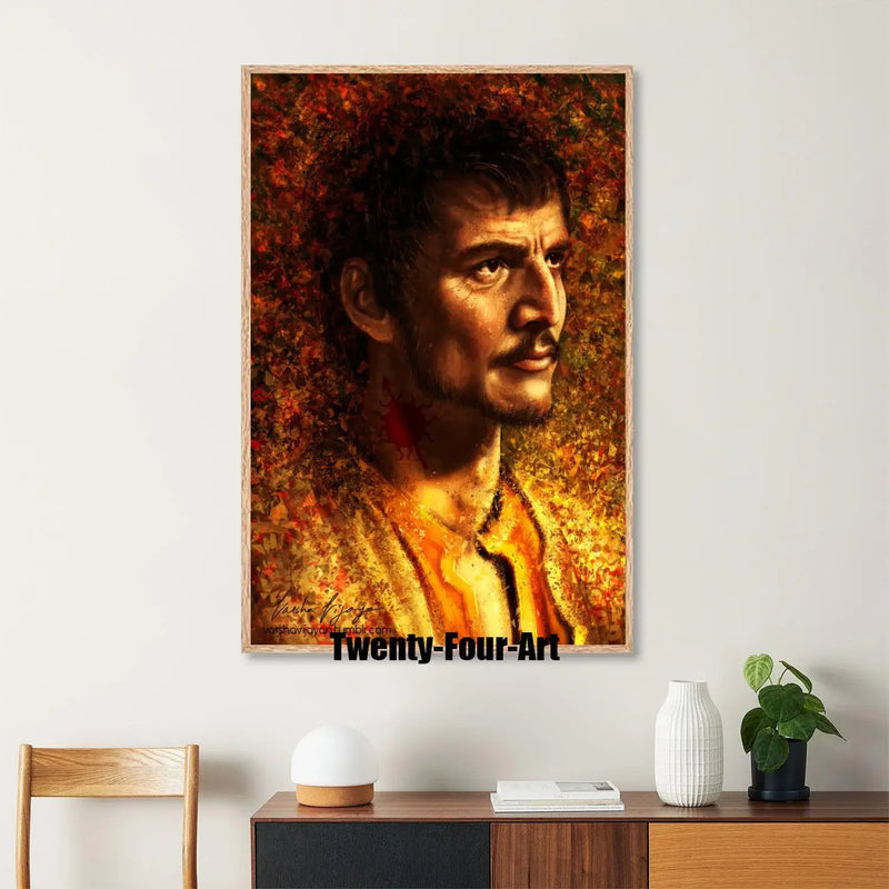 Quadro em Lona Oberyn Martell/ Arte de Parede/ Decoração Moderno