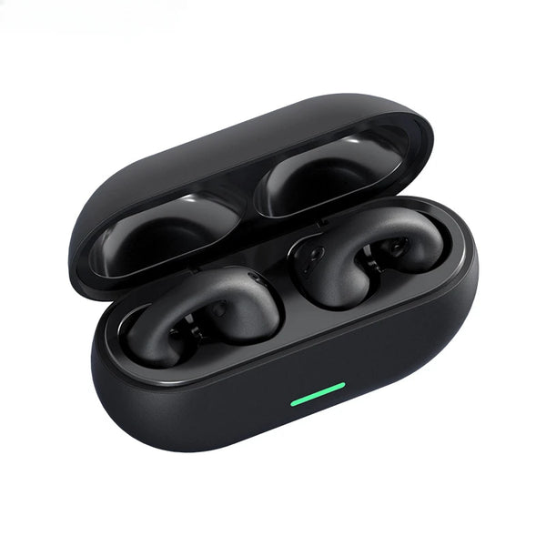 Fone T75 Bluetooth 5.3, HiFi, TWS, à prova d'água, esportivo
