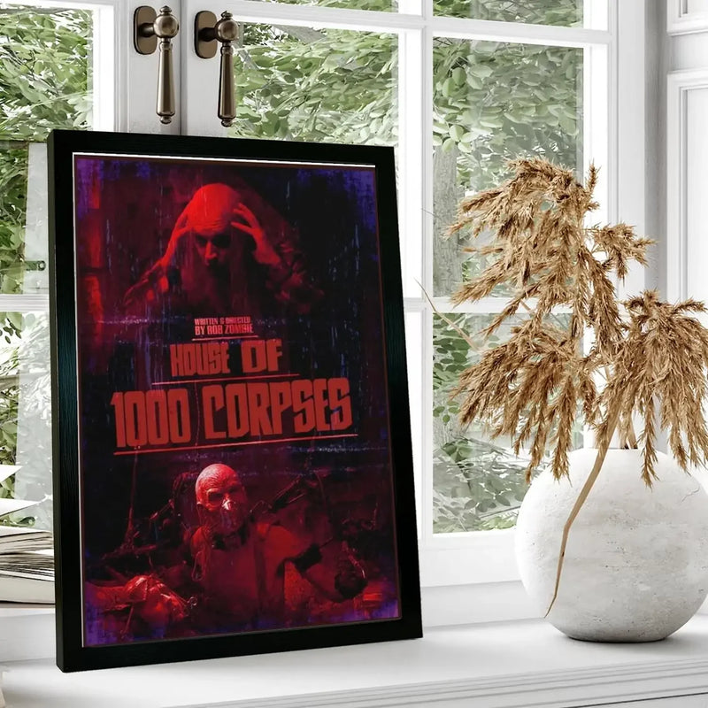 Quadro "House of 1000 Corpses"/ Arte para Decoração Moderna.