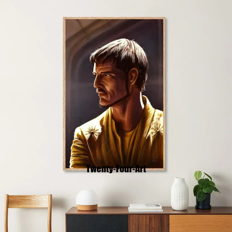 Quadro em Lona Oberyn Martell/ Arte de Parede/ Decoração Moderno