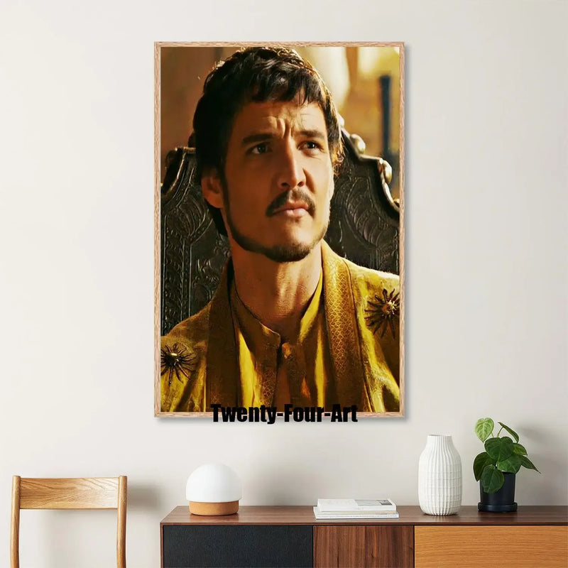 Quadro em Lona Oberyn Martell/ Arte de Parede/ Decoração Moderno