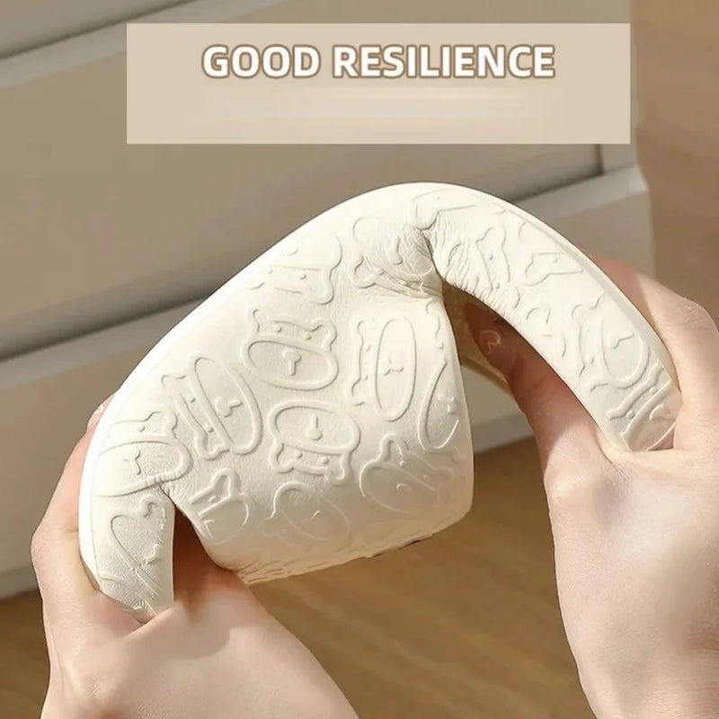 Chinelos Nuvem – Plataforma Antiderrapante para Uso Interno e Externo, Masculino e Feminino.
