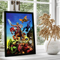 Quadro He-Man/ Decoração Moderna para Quarto