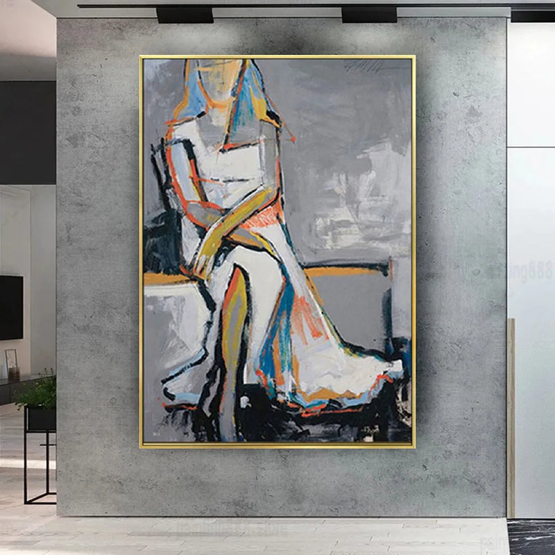Pinturas a Óleo Feitas à Mão de Obras Famosas de Picasso