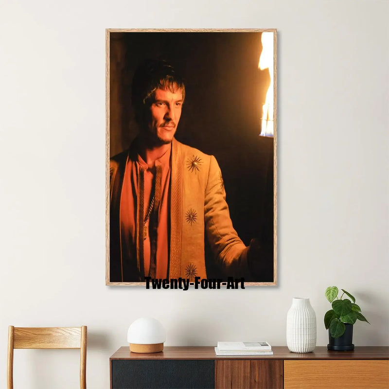 Quadro em Lona Oberyn Martell/ Arte de Parede/ Decoração Moderno