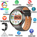 Watch 4 Pro: Smartwatch com GPS/ NFC e chamadas Bluetooth