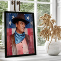 Quadro John Wayne: Arte para Decoração de Sala