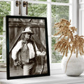 Quadro John Wayne: Arte para Decoração de Sala