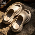 Chinelos de Praia Verão para Homens e Mulheres, Sneakers Casal, Antiderrapante, Slides Externos, Chinelo de Mar, Solado Macio, Sapatos Nuvem