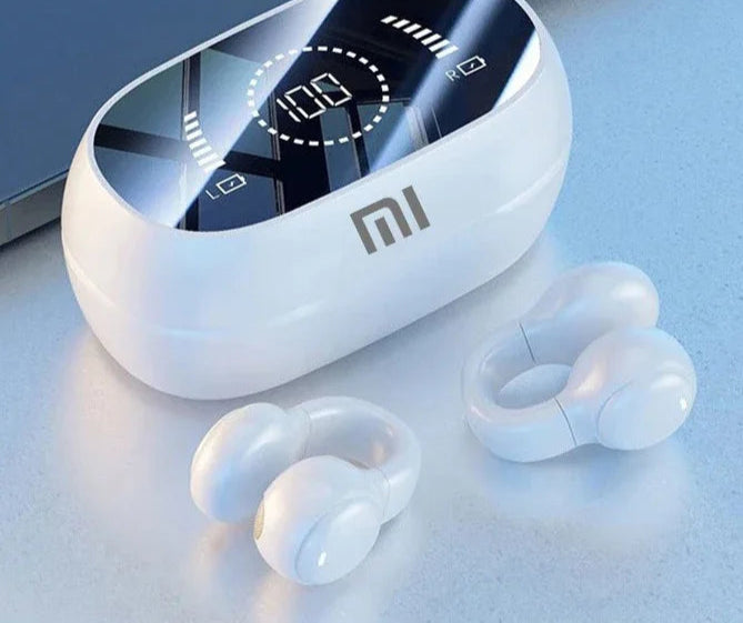 Fones Bluetooth, Redução de Ruído, Condução Óssea, com Microfone