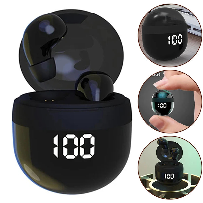 Fones de Ouvido TWS Bluetooth Sem Fio Compatíveis com iPhone