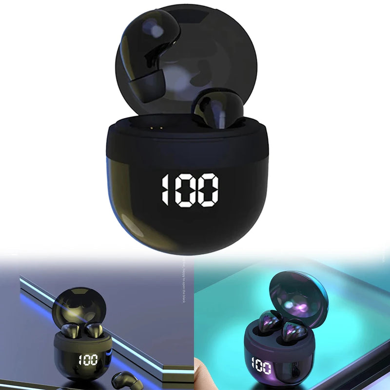 Fones de Ouvido TWS Bluetooth Sem Fio Compatíveis com iPhone