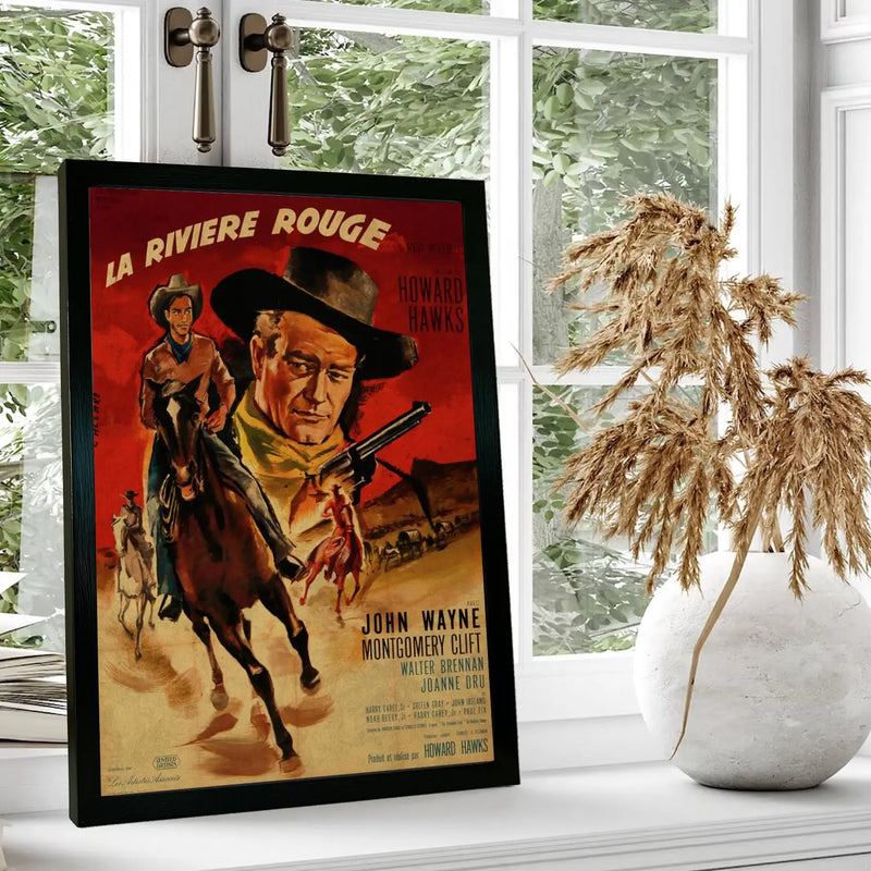 Quadro John Wayne: Arte para Decoração de Sala