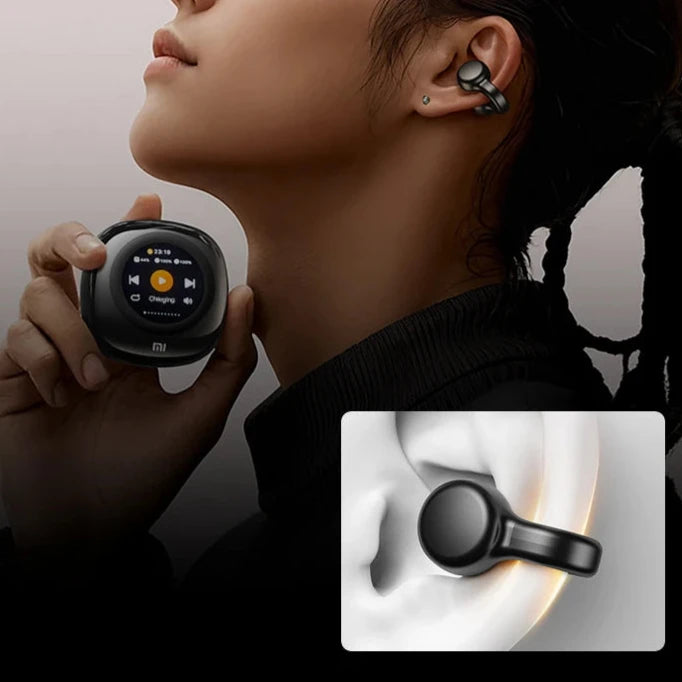 Fones sem fio, condução óssea, Bluetooth 5.3, à prova d'água, para Android e iOS